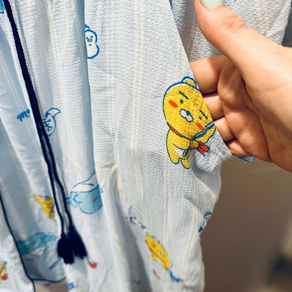 Lowest price! KAKAO FRIENDS Marine Blue PAJAMAS ONE SIZE. - Picture 7 of 11
